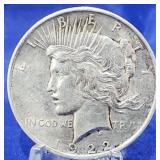 1922 Peace Dollar Unc