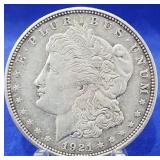 1921-D Morgan Dollar Unc
