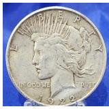 1922 Peace Dollar