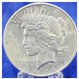 1926 Peace Dollar Unc+