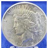 1925-D Peace Dollar BU