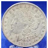 1921-D Morgan Dollar Unc