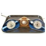 Lot of 3 Seth Thomas Art Deco electric clocks   in