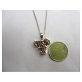 Size: 17" sterling silver chain