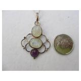 Size: 16" sterling silver chain