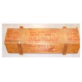 It measures approx. 8" H x 30.5" L x 8.5" W.