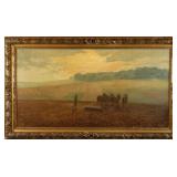 Early 19th century paining original oil on  canvas