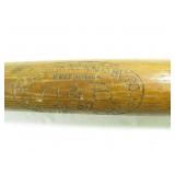 A Hillerich & Brandsby Co. baseball bat, No.   50,