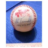 autographed by Alan Trammell and Kurt Gibson,   of