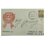 An Independence Day (July 4th) envelope which   ha