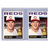 Both are no. 125 and show Rose in his second   yea