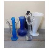 Lot of Glass Vases