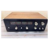 Sansui Quadphonic Synthesizer powers on