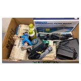 Box of Aquarium Supplies
