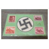 WW2 German Military Stamps Hitler Grossduetsches