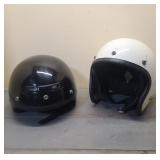 2 Used Motorcycle Helmets