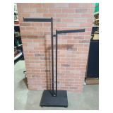 Adjustable Rolling Clothing Rack