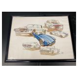 Shelby Drawing 19x25