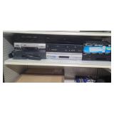 VHS & DVD Player Lot As is Untested