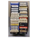 Collection of 8 Track Tapes