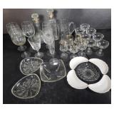 Bar Ware Wine Glasses Plates Decanters Pitcher