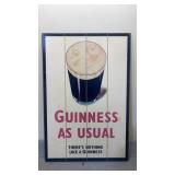 Guinness Beer Sign 13x19