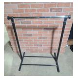 Adjustable Clothing Rack W/ Hanging Rack