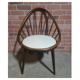 Selig Danish Modern Wood Hoop Chair *Has Crack