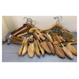 Wood Hangers & Shoe Forms