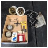 Corded Mall Drill Working Bits Hole Saw Chucks