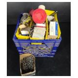 Crate Of Marine Fabric Hardware Fasteners Buttons