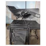 2 Outdoor Folding Patio Lawn Pool Lounge Chairs