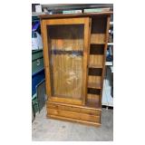 Locking Gun Cabinet 37x11x65