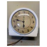 Vintage Elec Telechron Clock 6 inches