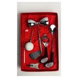Golf Bar Set Barware Drink Mix Tools Golfer
