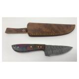 NEW Damascus Steel Handmade Multicolor Knife
