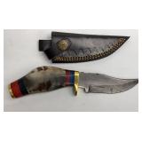 NEW Damascus Steel Handmade Horn Knife