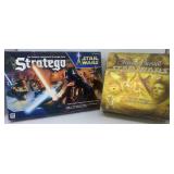 Star Wars Trivial Pursuit & Stratego Board Games