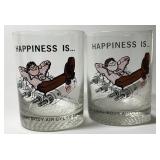 Vintage Bimba Cylinders Promotional Highball Glass