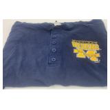 Vintage U of M Michigan Wolverines Lrg Ringer Tee