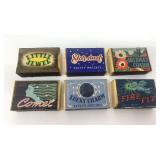 1950s Matchboxs Vintage Matches Matchbook Match