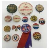 Vintage Pin Back Buttons Pinback Button Ribbon