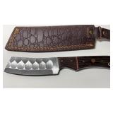 NEW Damascus Steel Handmade Cleaver Knife
