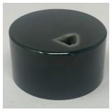 Green Agate Paperweight w Crystalized Cavity