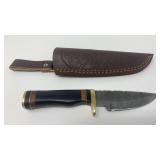 NEW Damascus Steel Handmade Black Knife
