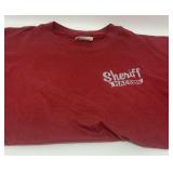 Vintage Sheriff Macomb LARGE Single Stitch T-Shirt