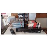 Panasonic VHS Cases & Tapes Remote. Powers ON