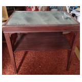 Old (antique?) Mirrored table 23"h x 24"w x16" D