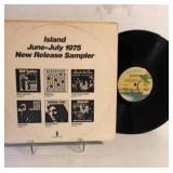 ISLAND RECORDS NEW RELEASE SAMPLER JUNE-JULY 1975