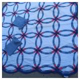 Quilt 81x 75 Pillow cases